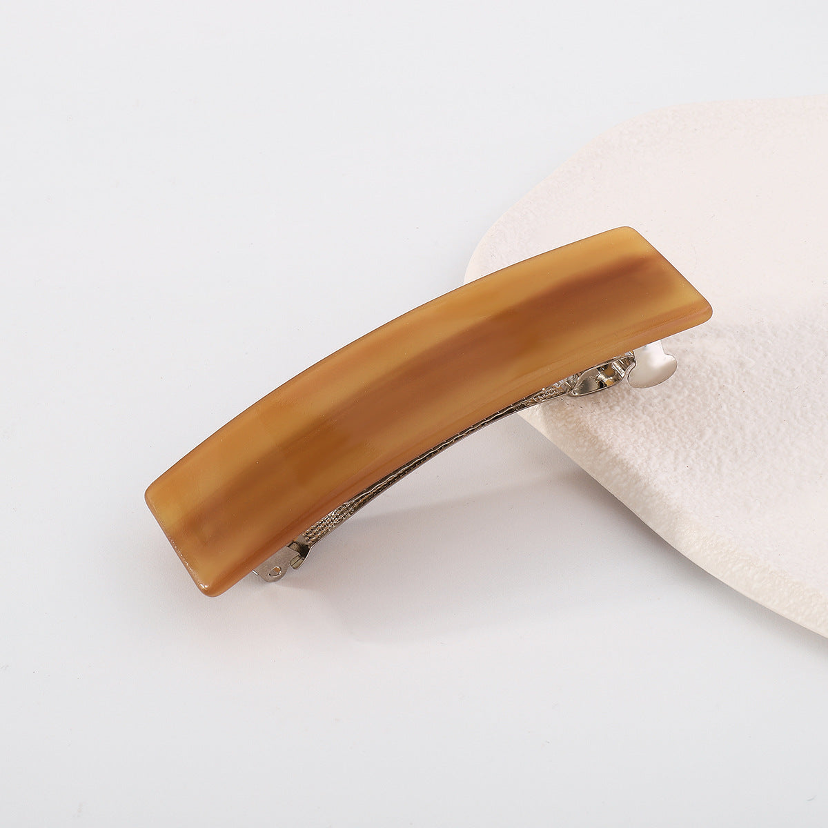 CARAMEL TONES BARRETTE CLIP