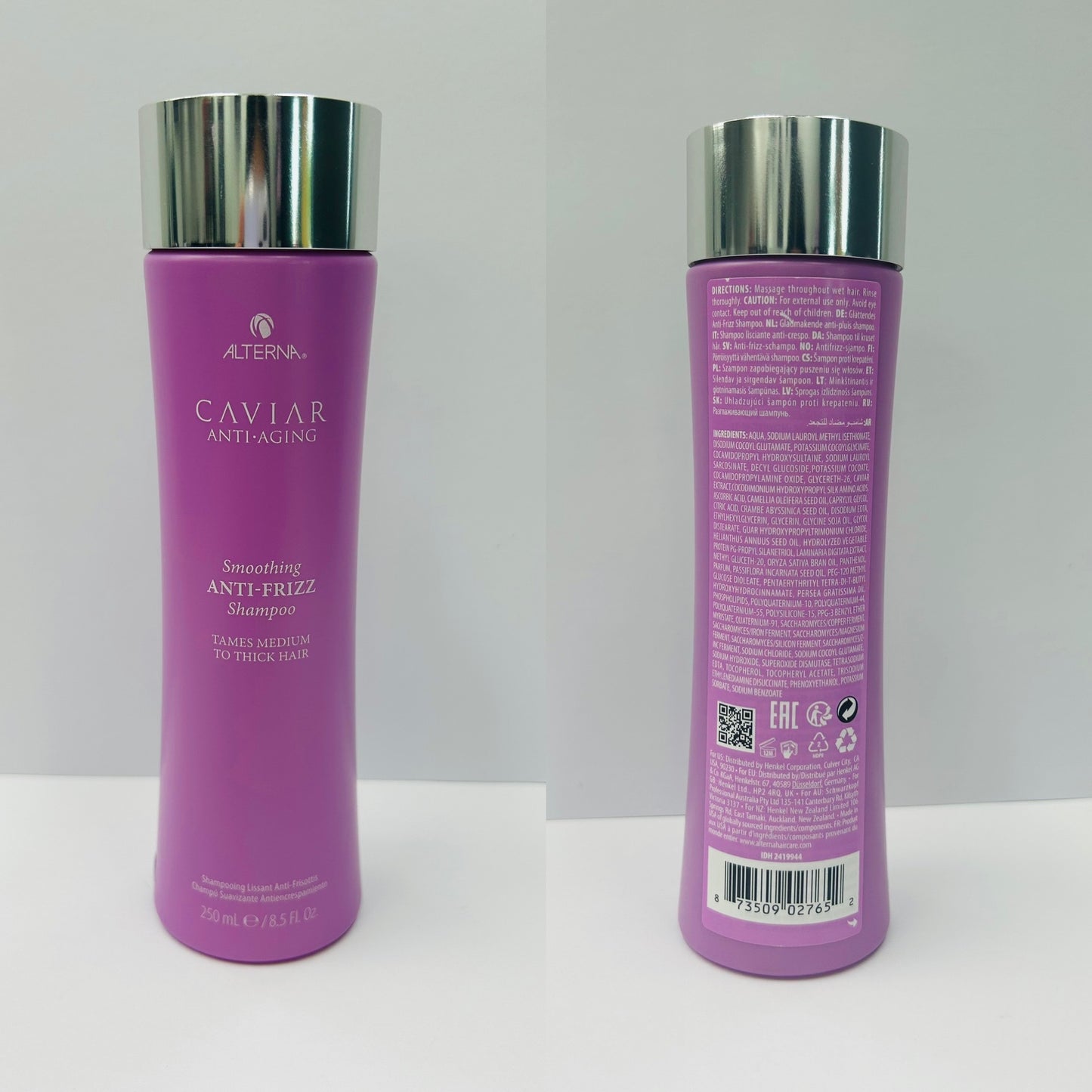 Schwarzkopf alterna smoothing anti-frizz shampoo