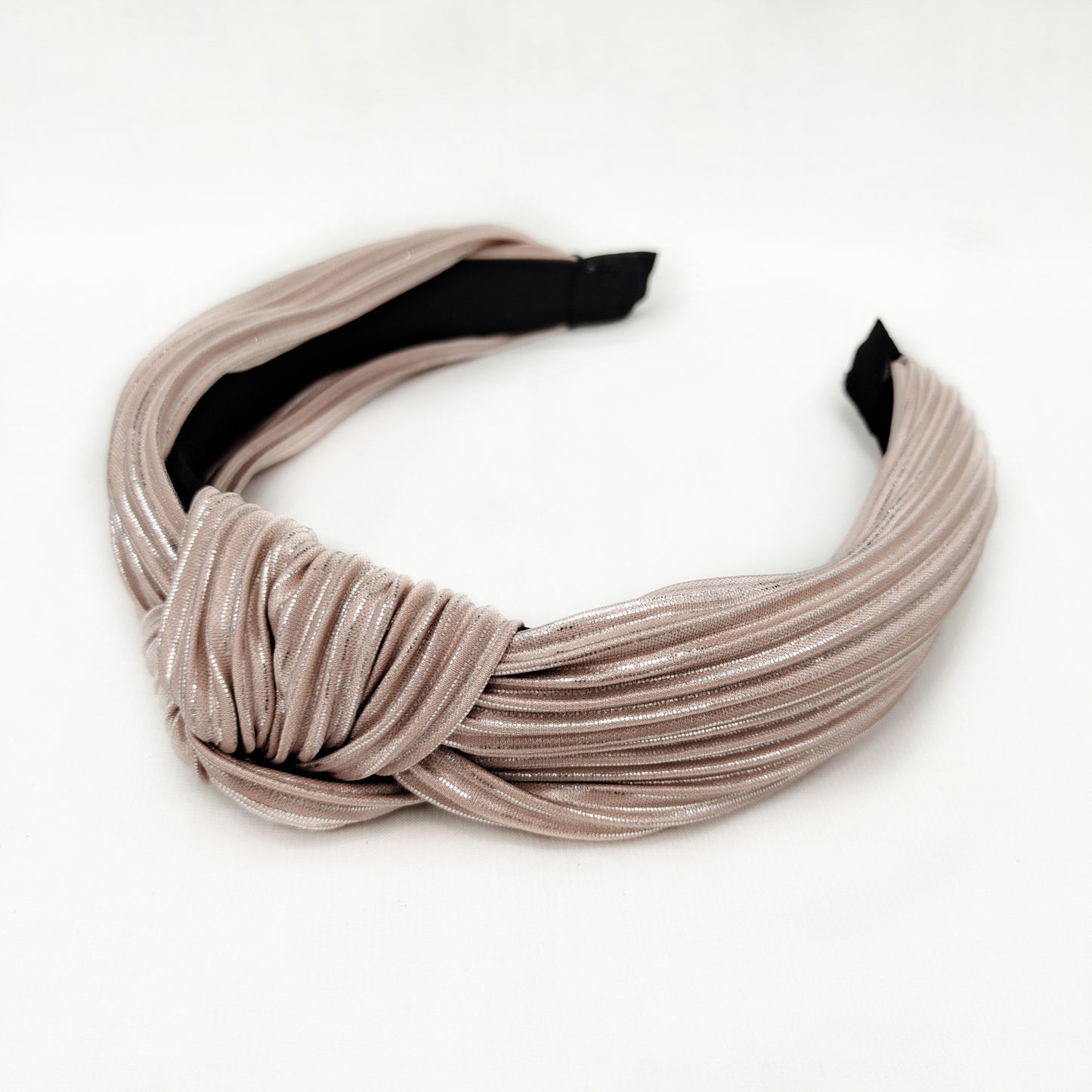 SATIN HEADBAND WITH KNOT