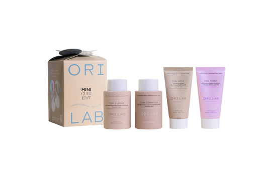 ORI LAB CURL ORGANIC TRAVEL PACK.